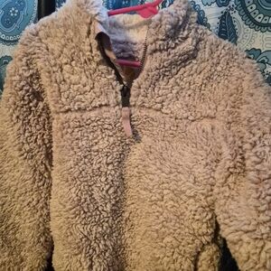 C&C California Kids Sherpa Jacket - Blush Color